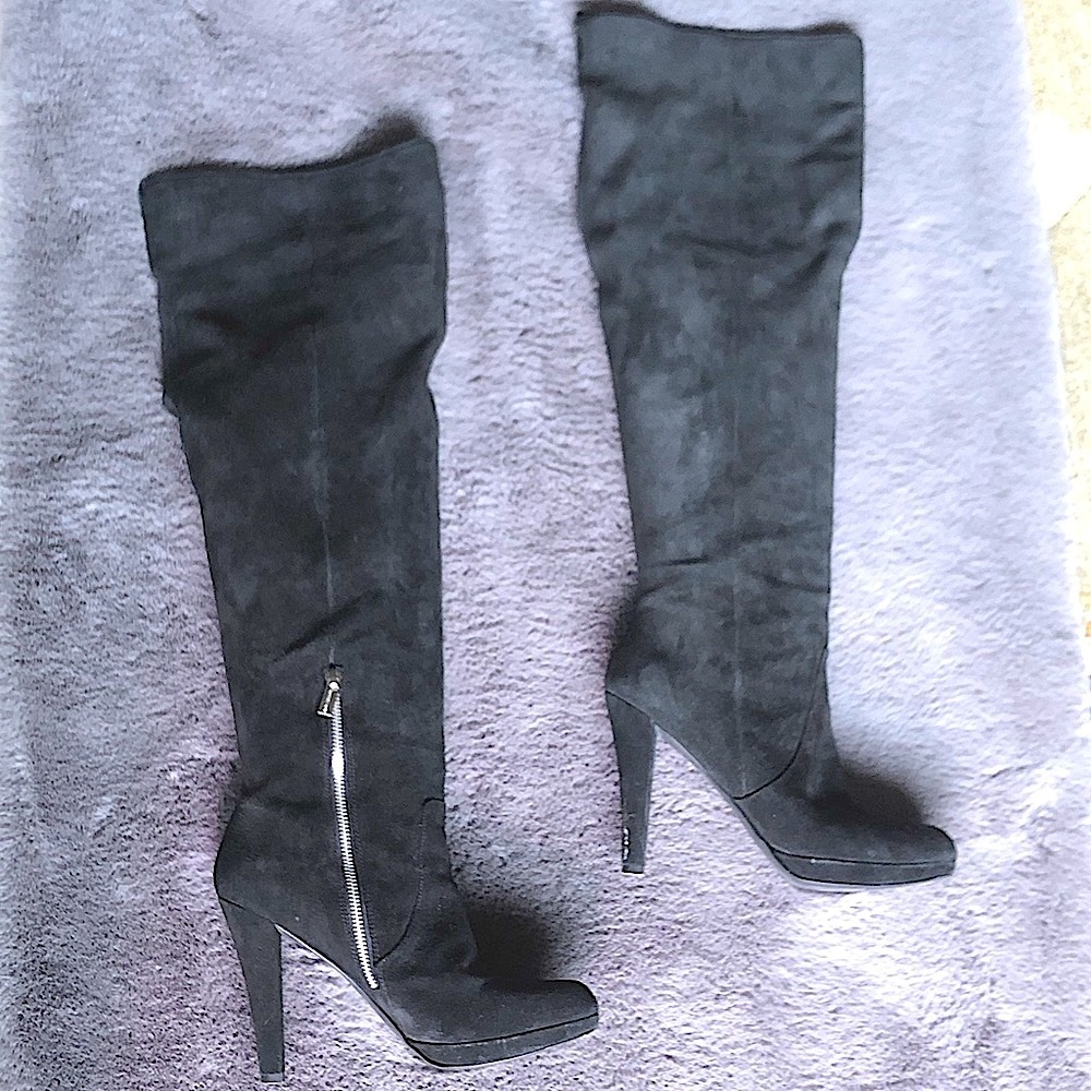 Knee High Leather Boots